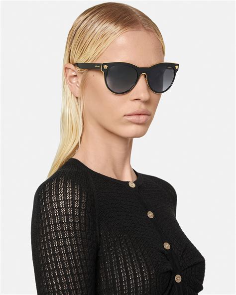 fake versace medusa glasses|versace medusa sunglasses women.